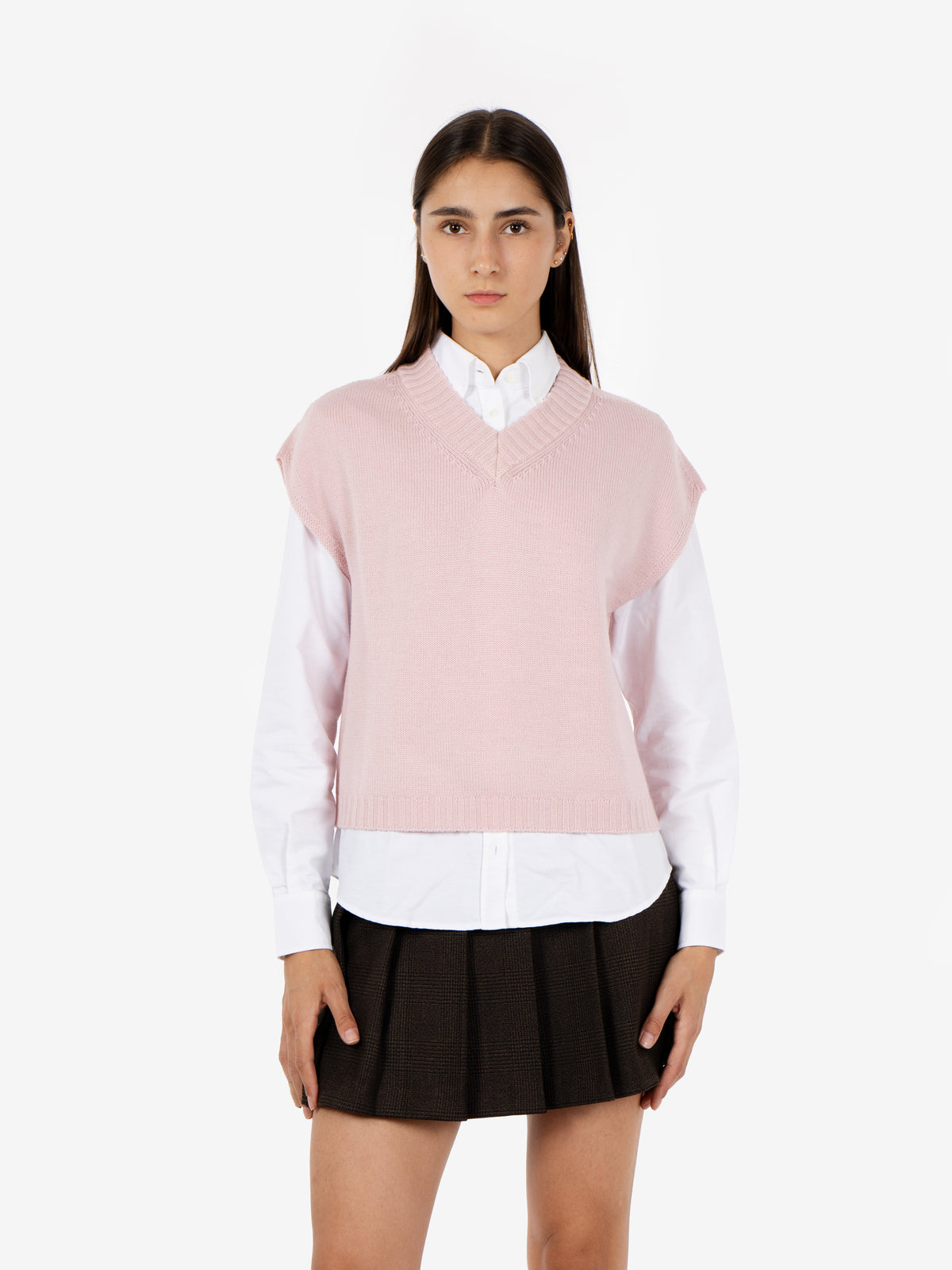 Boxy fit dawn vest