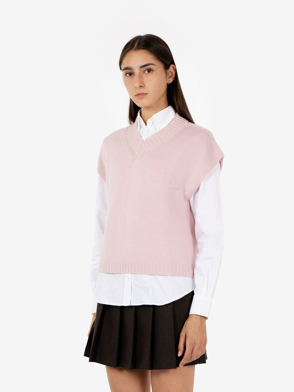 Boxy fit dawn vest