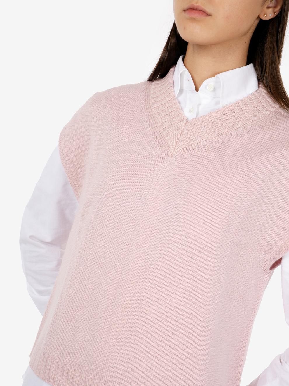 Boxy fit dawn vest