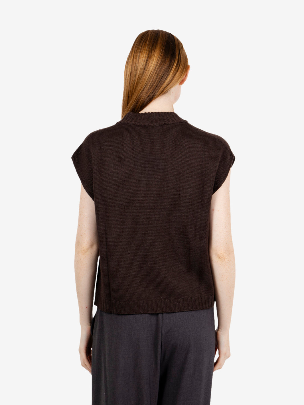 Boxy fit bark vest