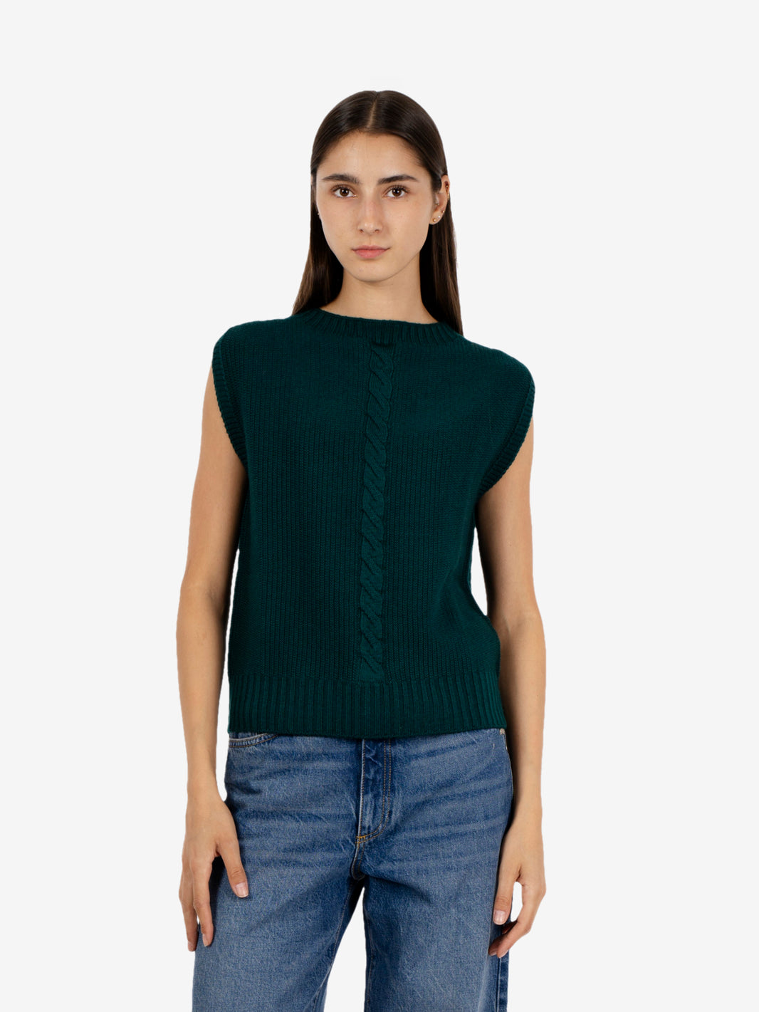 ACID GREEN PLAITED WAISTCOAT 426775_501