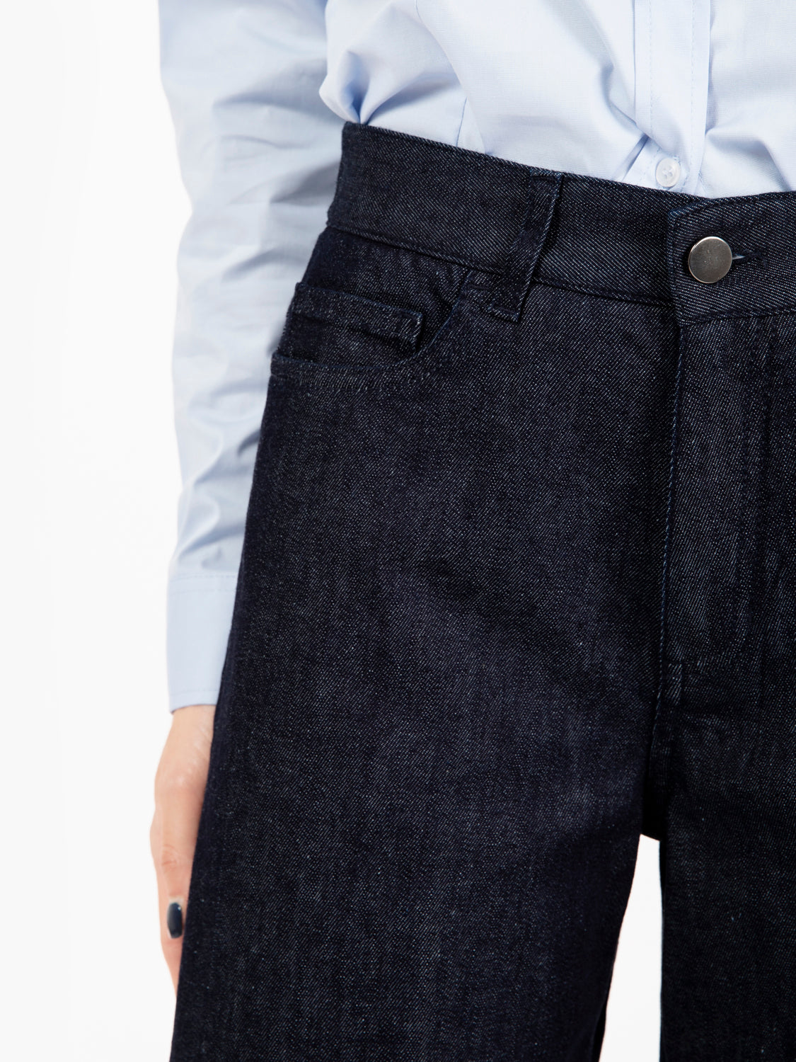 Jeans Gaeta wide dark blue