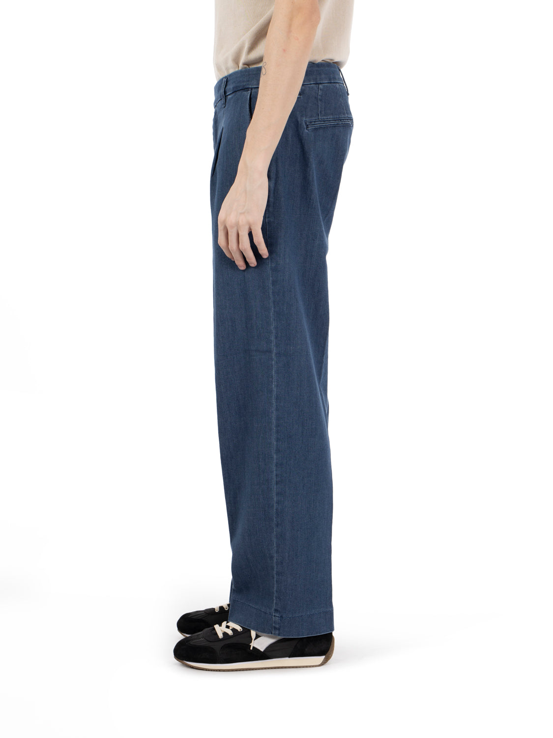 Jeans Jenny wide leg blu