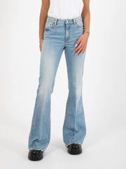 STIMM - Jeans Lady flare denim chiaro