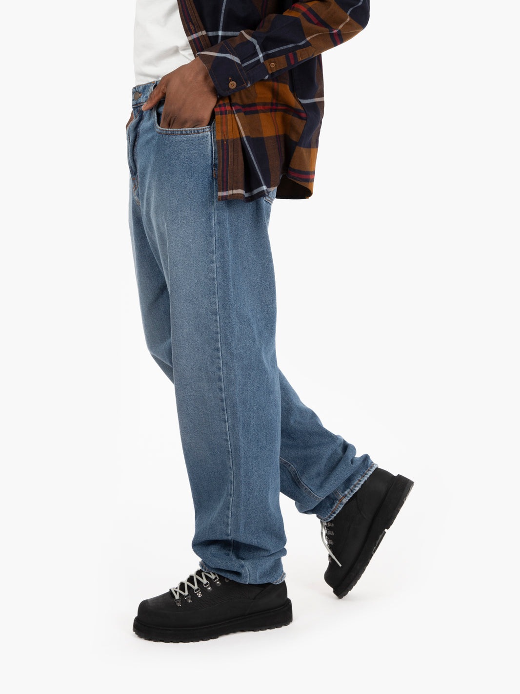 Jeans Skate in denim chiari