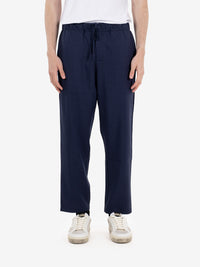 Joggers con coulisse relaxed fit blu