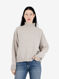 Lupetto in cashmere sasso