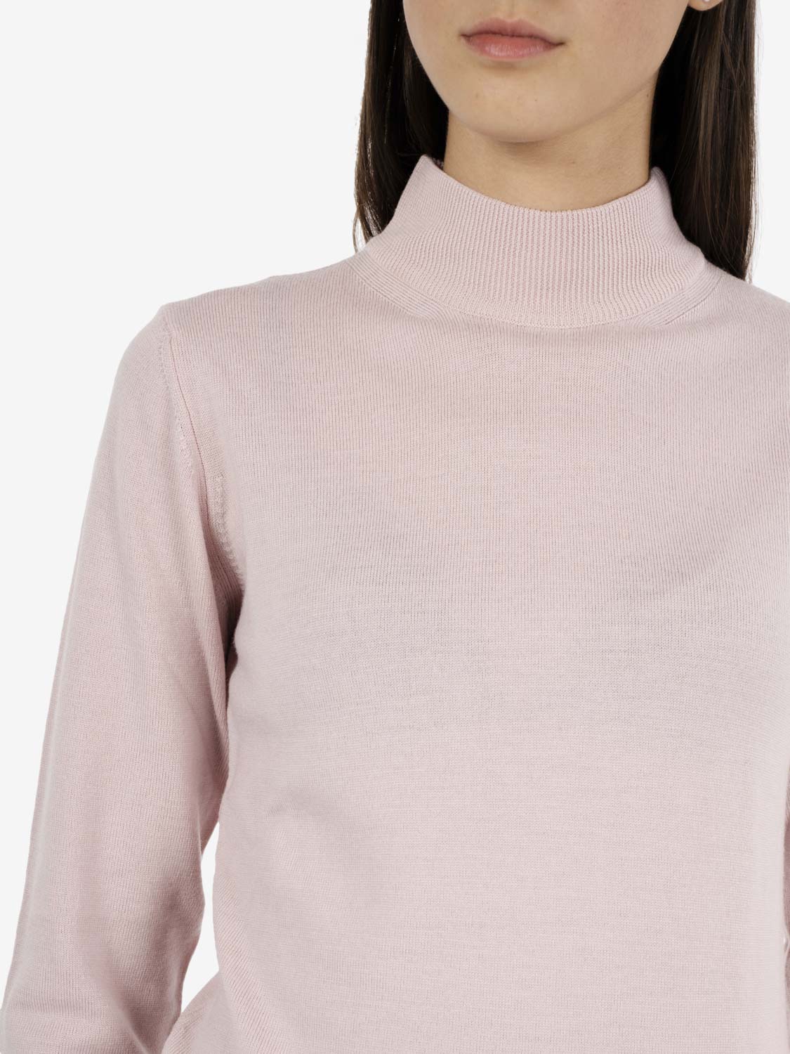 Lupetto in lana alba