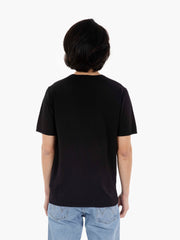 STIMM - Maglia a girocollo con maniche corte black