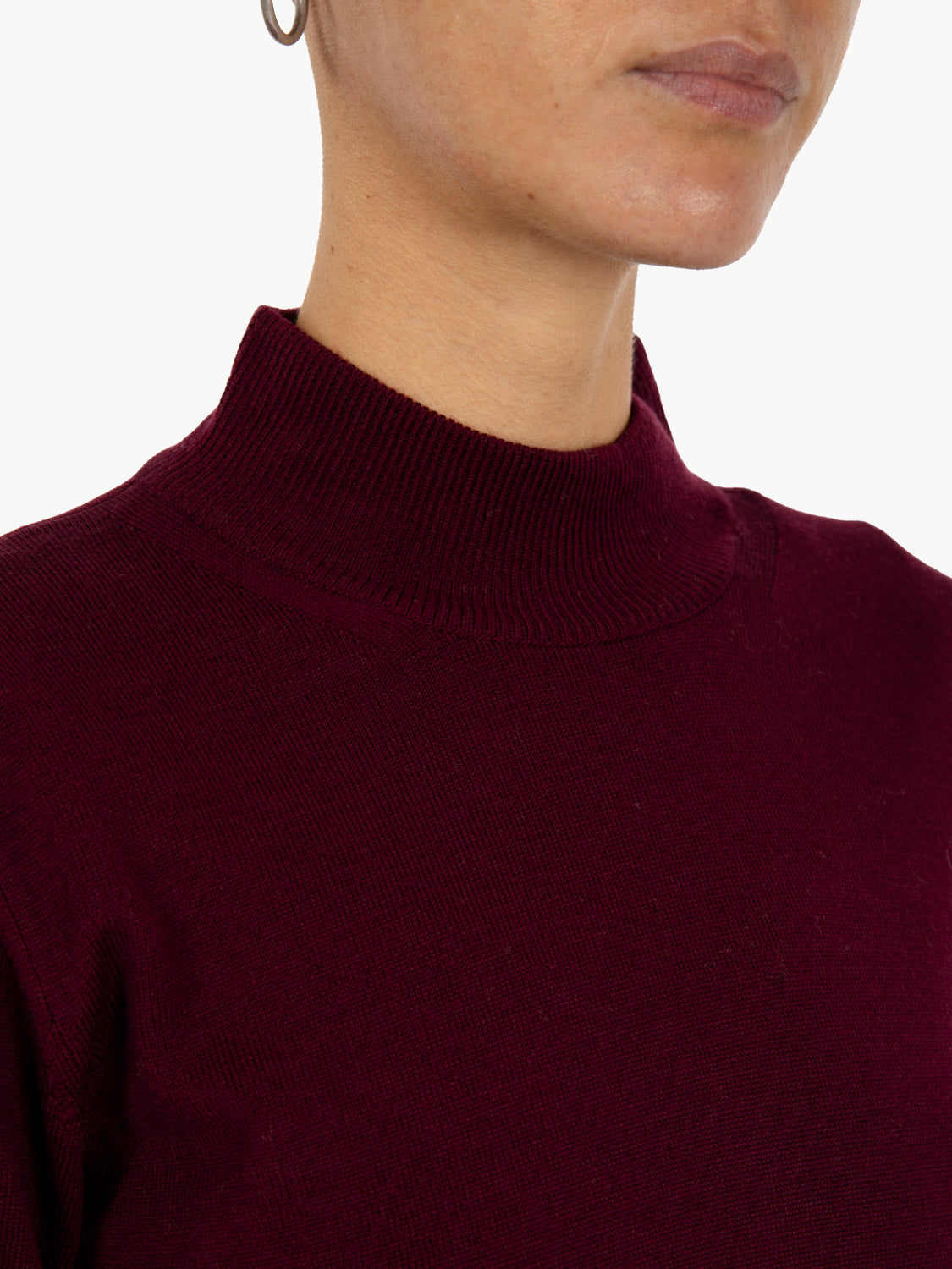 BURGUNDY TURTLENECK SWEATER 325041_650