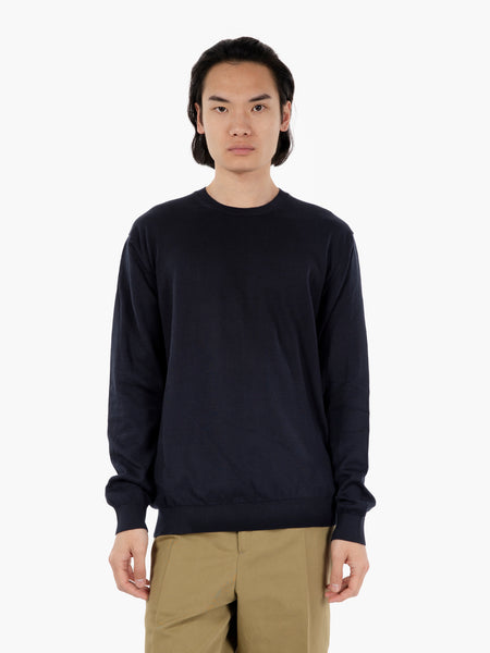 Maglia collo rotondo ultrasoft notte