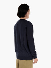 STIMM - Maglia collo rotondo ultrasoft notte
