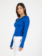 STIMM - Maglia cut-out blu