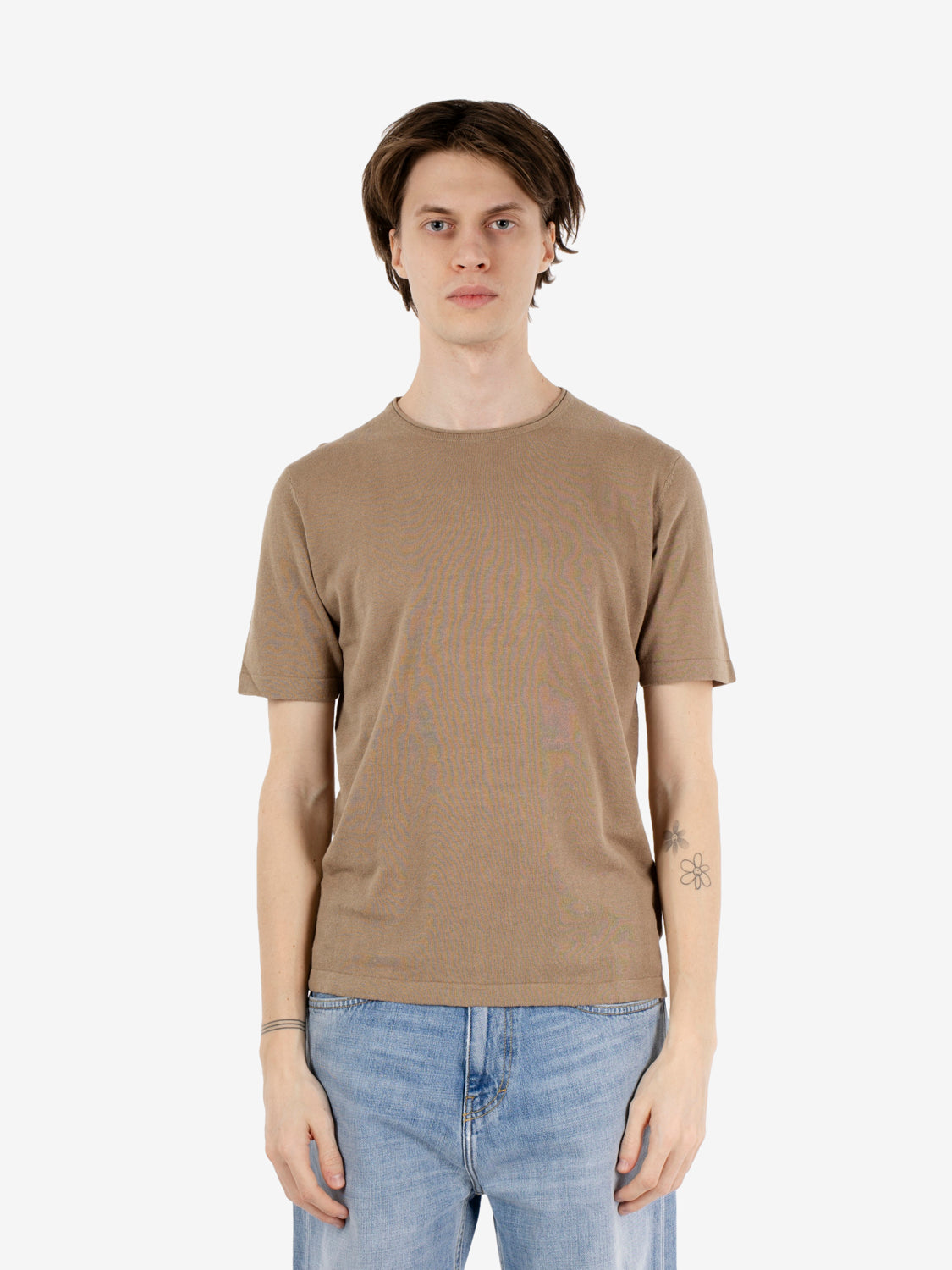 Clay crew-neck sweater