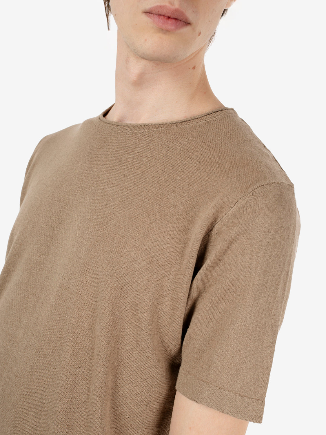 Clay crew-neck sweater