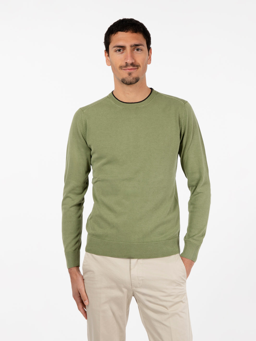 Maglia in cotone con toppe cactus