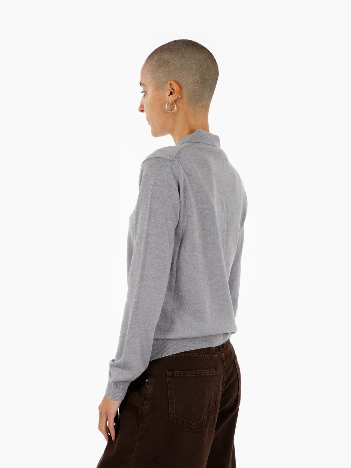 GREY M/L POLO SHIRT 197403_20987