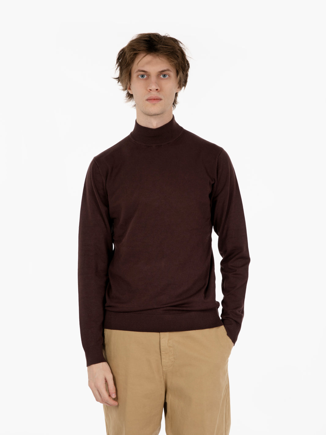 DARK VISCOSE TURTLENECK 3007900_623