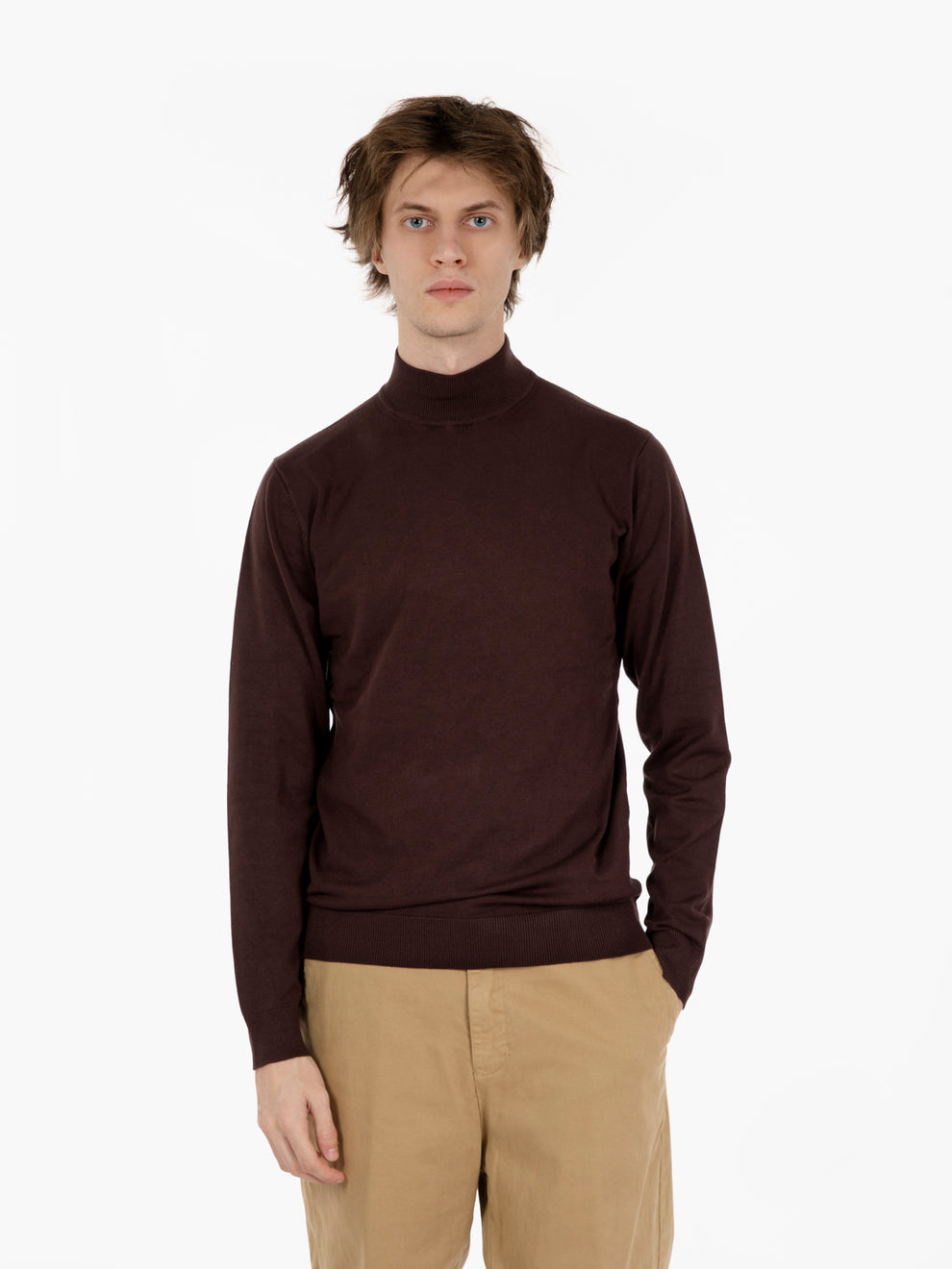 DARK VISCOSE TURTLENECK 3007900_623