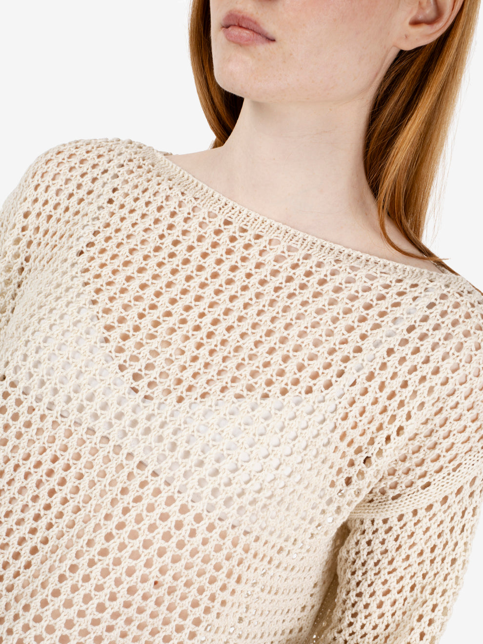 OPENWORK BOAT SWEATER OAT 456422_023