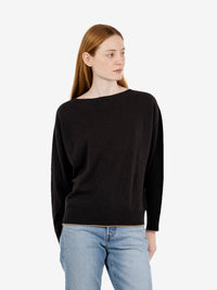 Maglione a scatola moro
