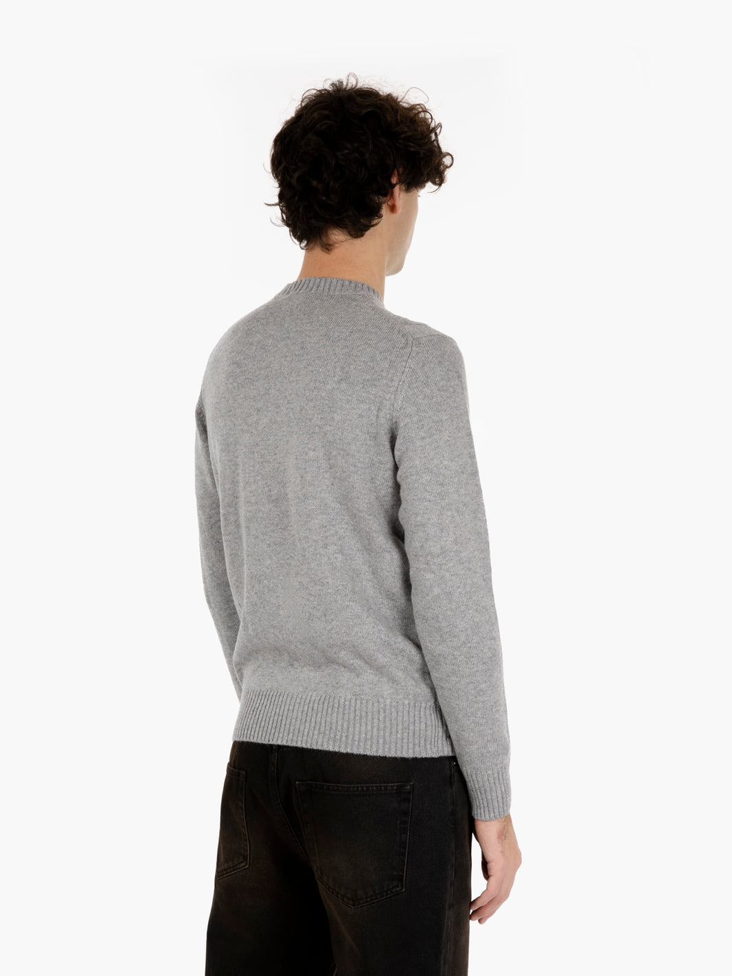 BRAIDED SWEATER IN CASHMERE AND FELT 4209225_102