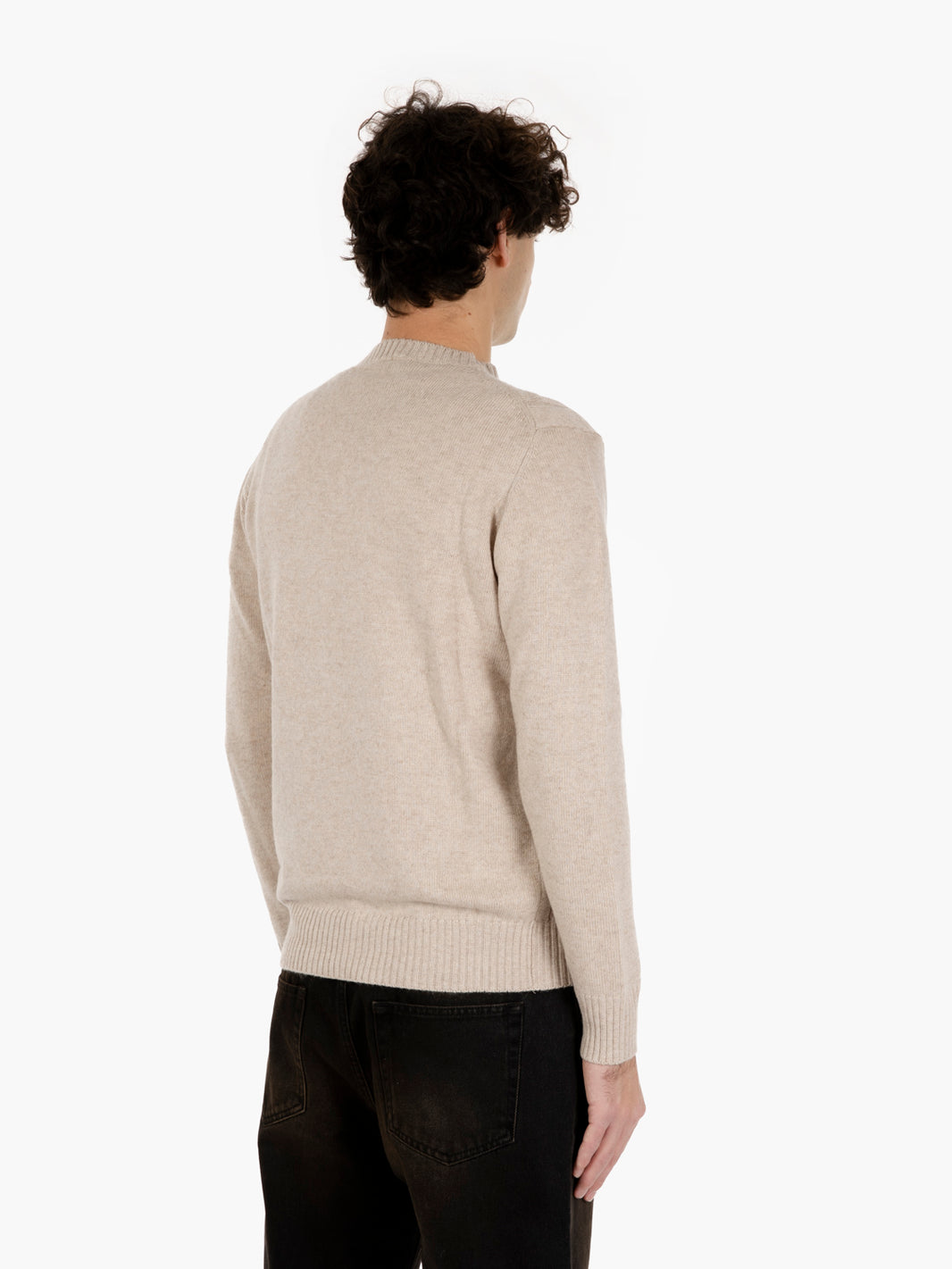 NATURAL CASHMERE BLEND BRAIDED SWEATER 4209225_646