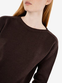 Boxy fit bark wool sweater
