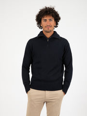 STIMM - Maglione collo camionneur navy