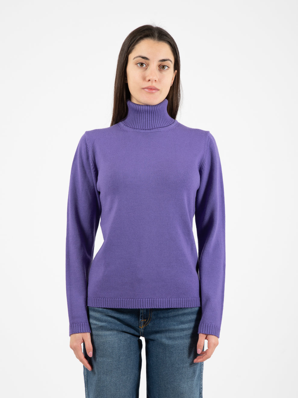 Amethyst Turtleneck Sweater