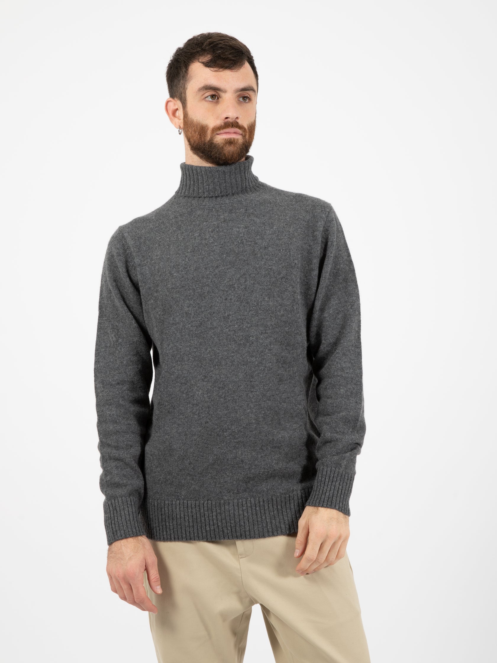 Ash Lambswool Turtleneck Sweater