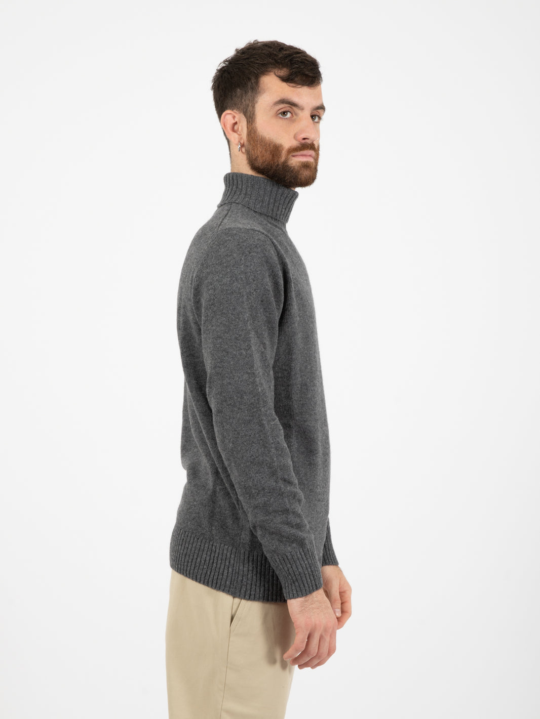 Ash Lambswool Turtleneck Sweater