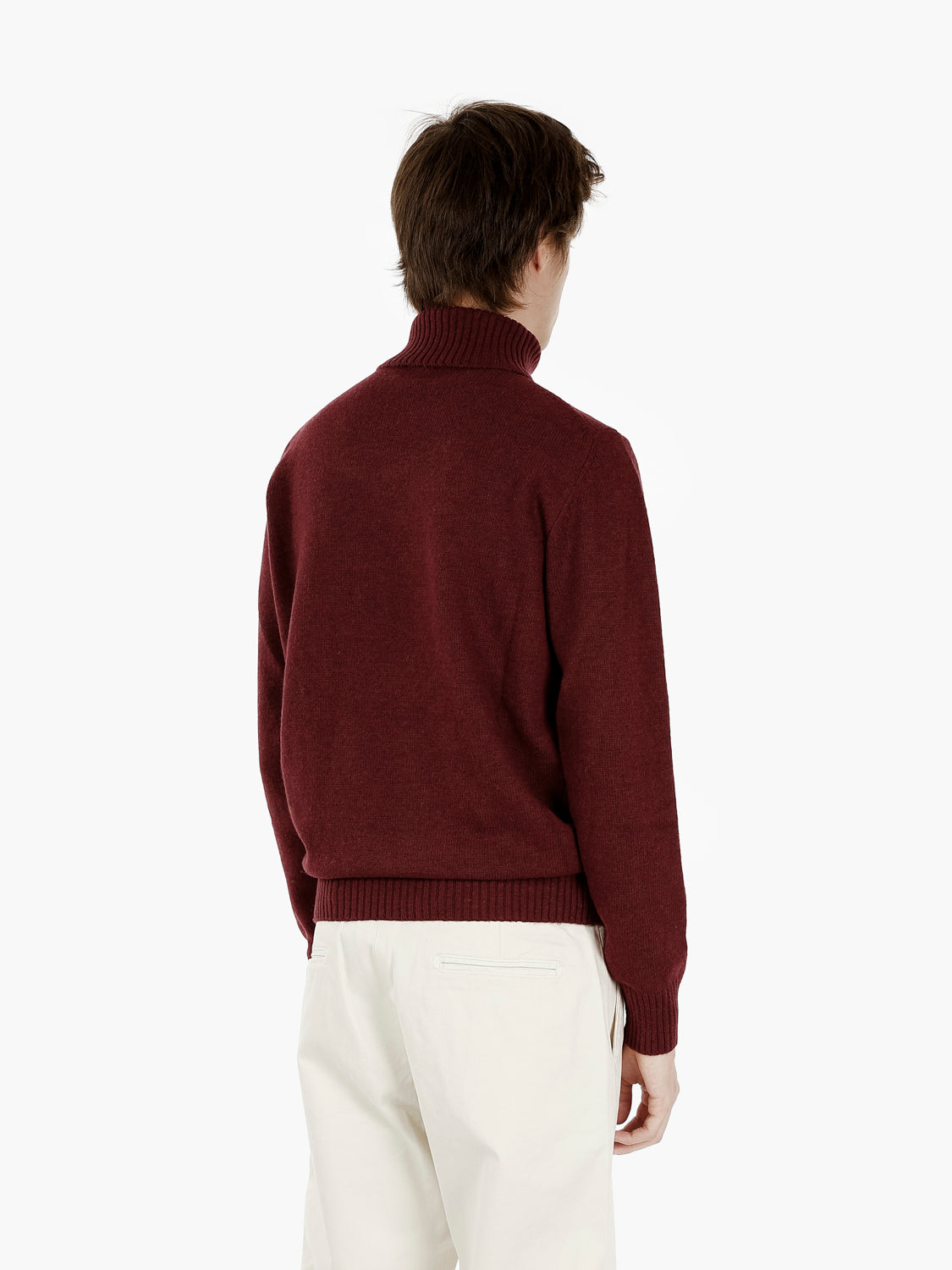 Maglione dolcevita vin brulè