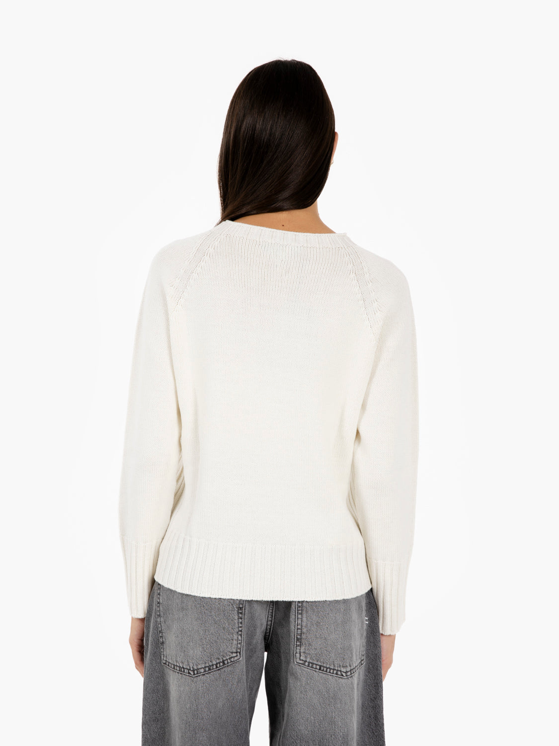 CAMP WHITE BOX CREW NECK SWEATER 325799_004
