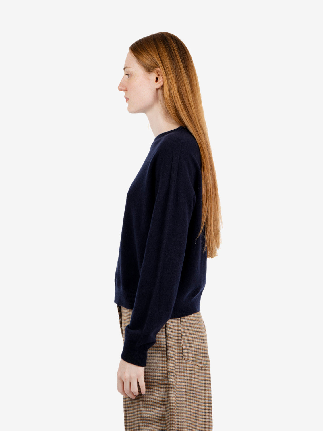 Maglione girocollo a scatola notte