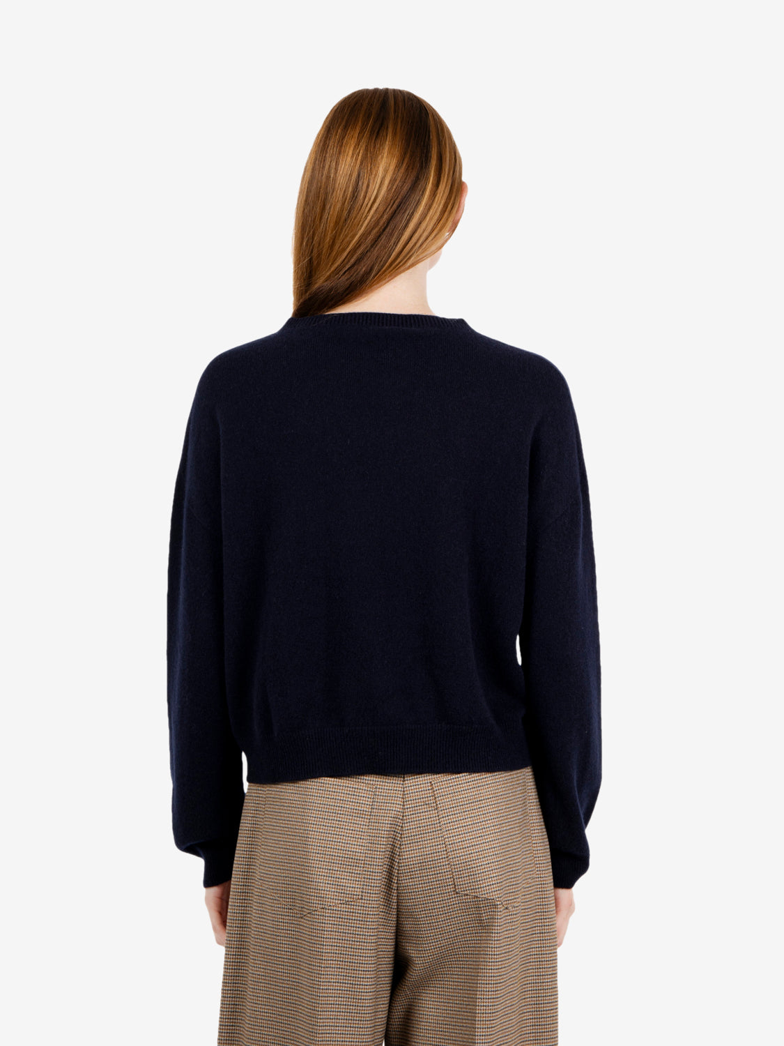 Maglione girocollo a scatola notte