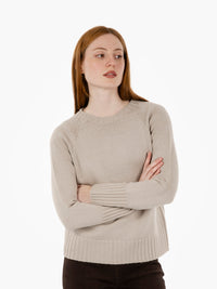 Stucco box crew neck sweater