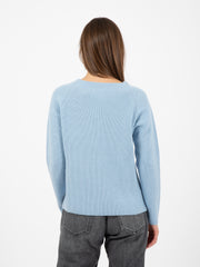 STIMM - Maglione girocollo azzurro