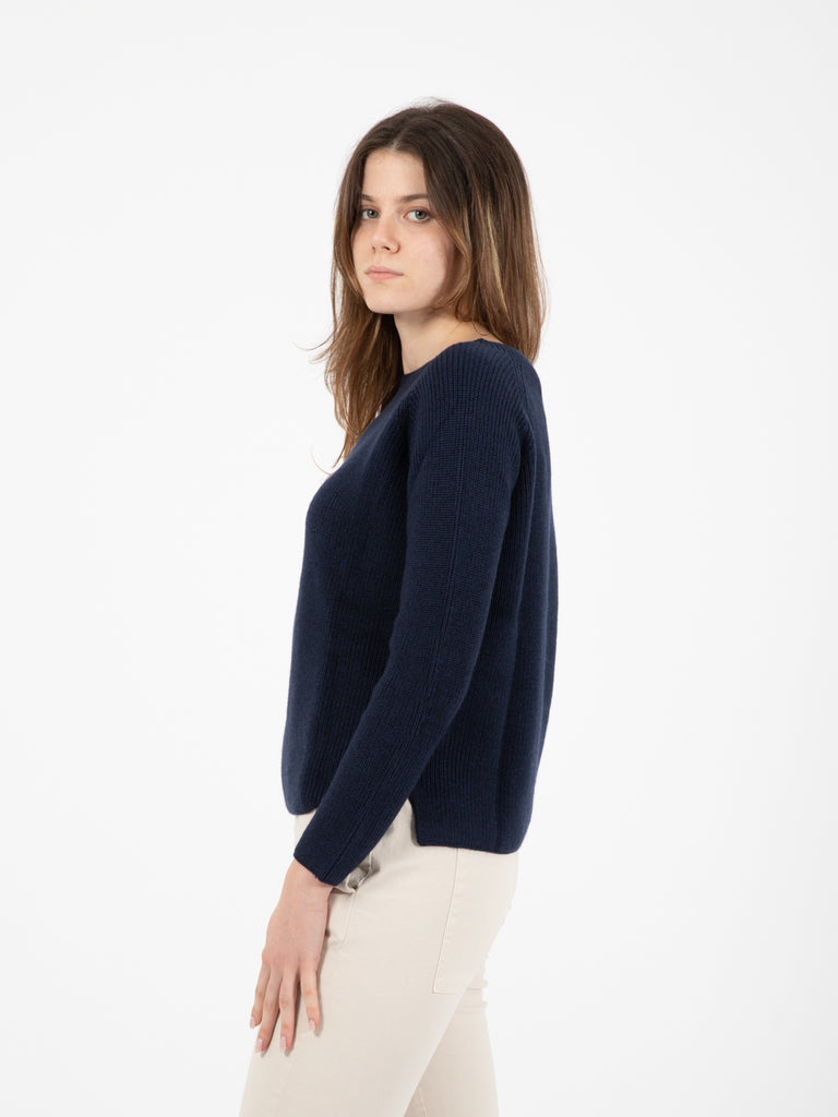 STIMM - Maglione girocollo blu