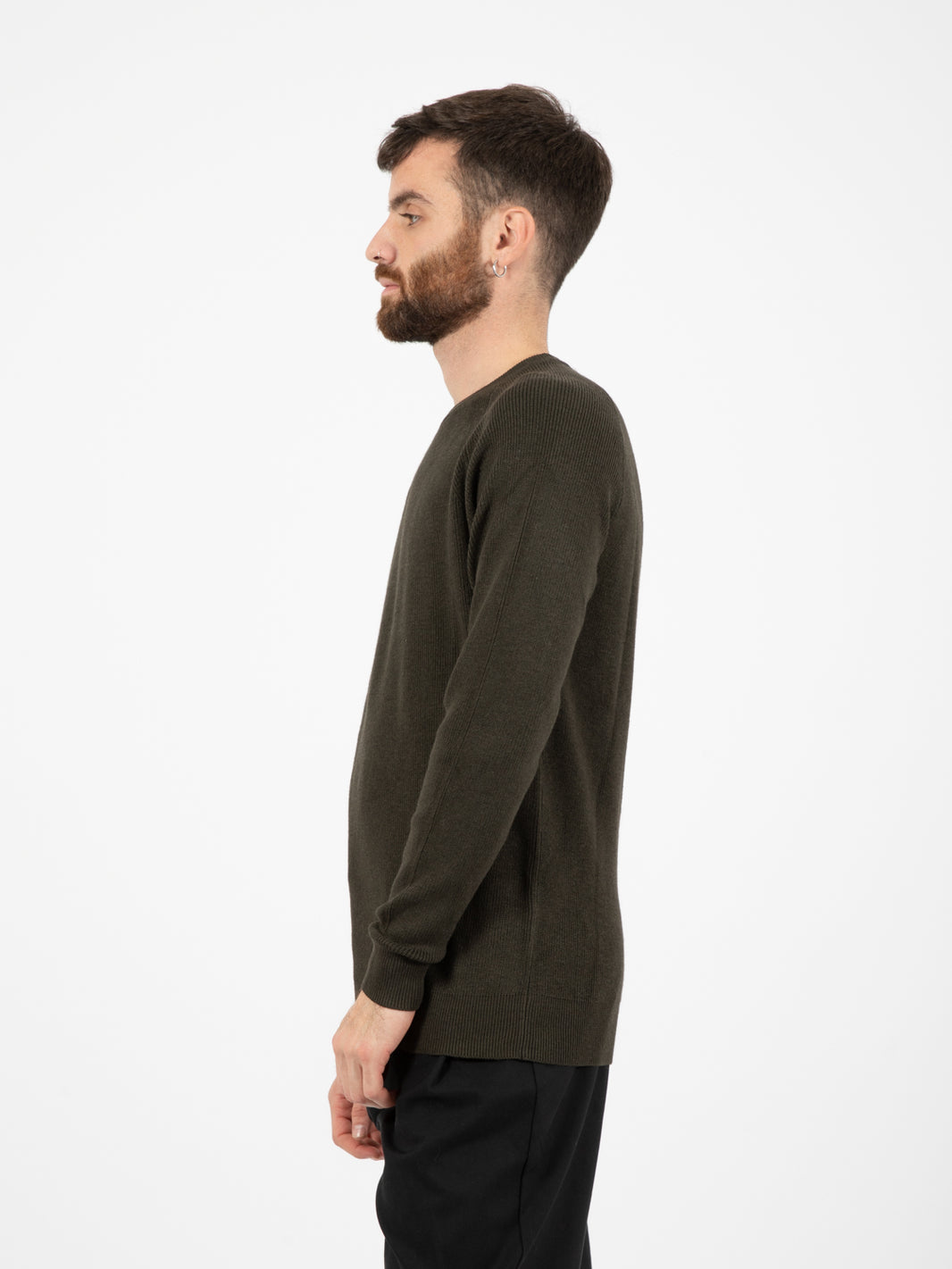 Maglione girocollo forest
