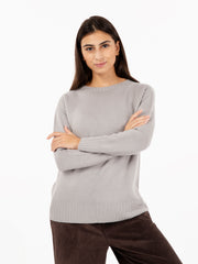 STIMM - Maglione girocollo grigio