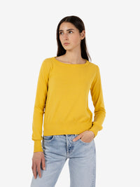 Maglione girocollo in cotone sole