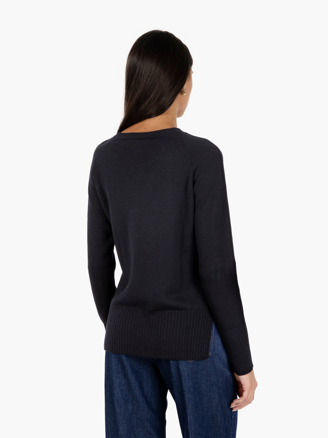 Maglione girocollo nero
