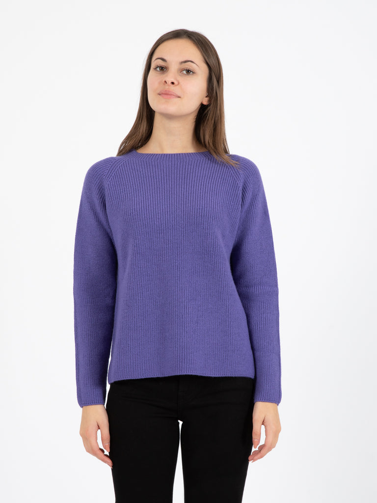 STIMM - Maglione in lana ametista