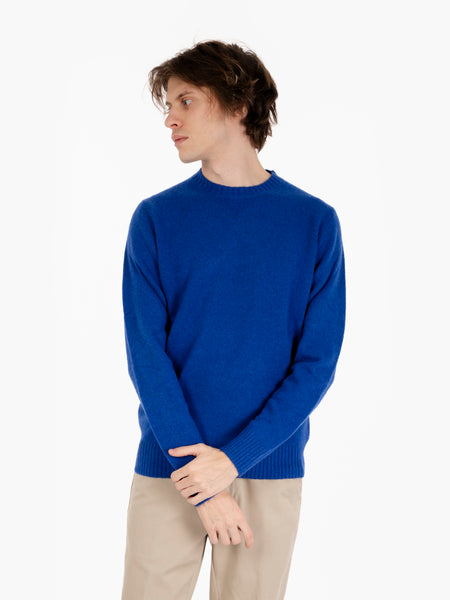 Maglione in misto lana pervinca