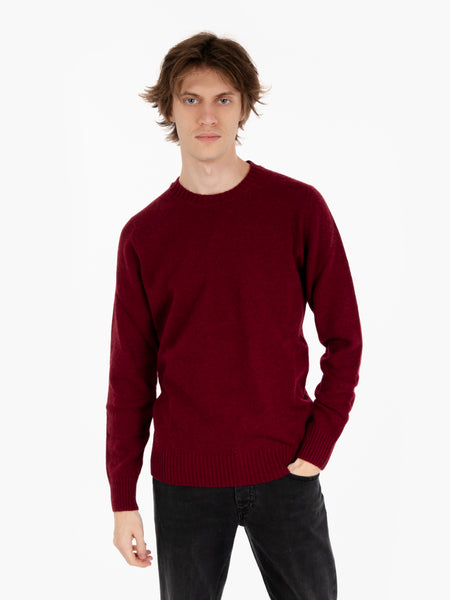 Maglione in misto lana vin brulè