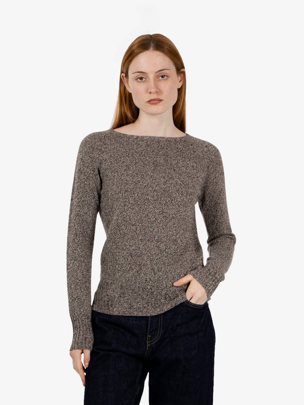Maglione lurex moro