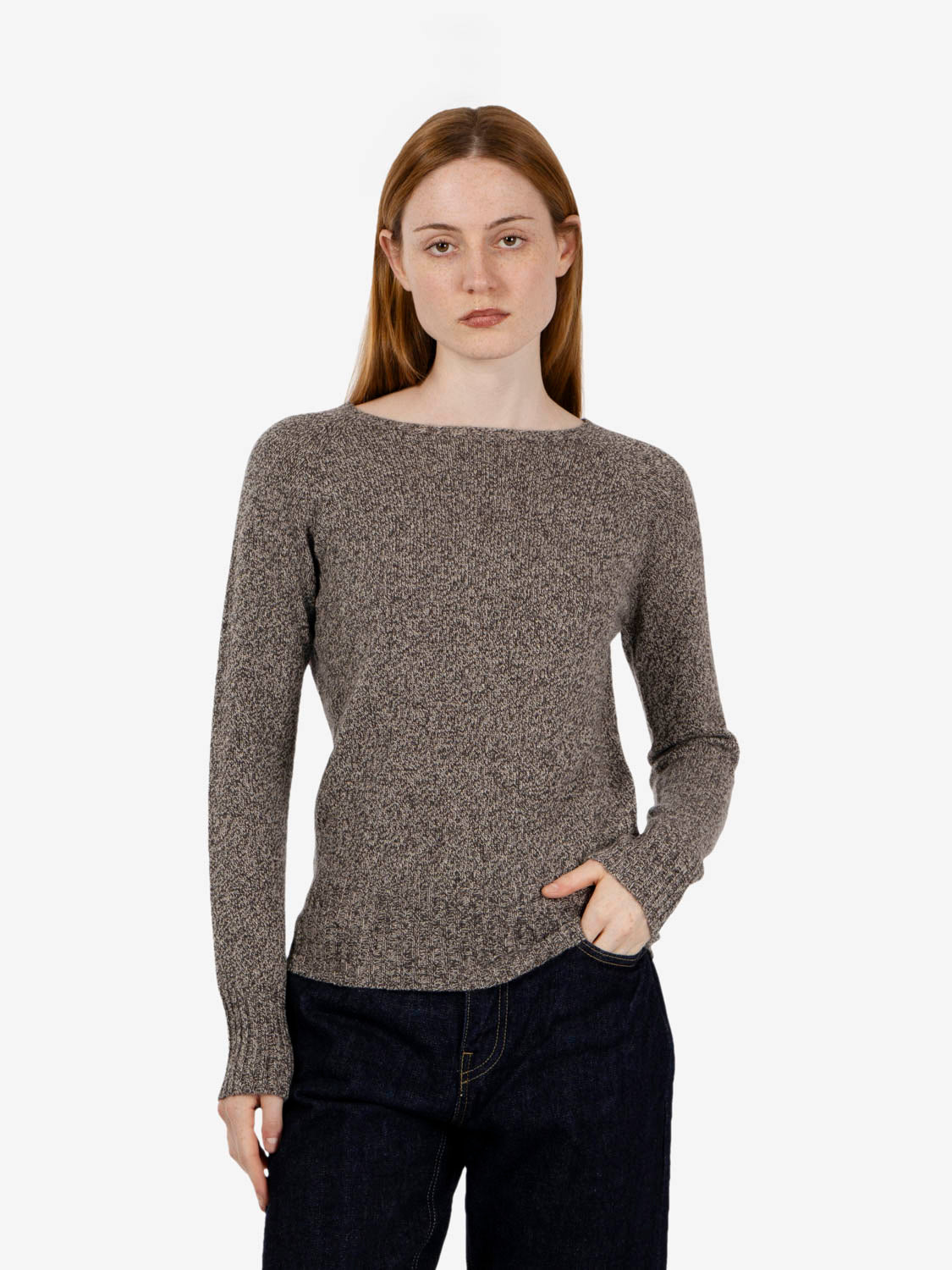 Maglione lurex moro