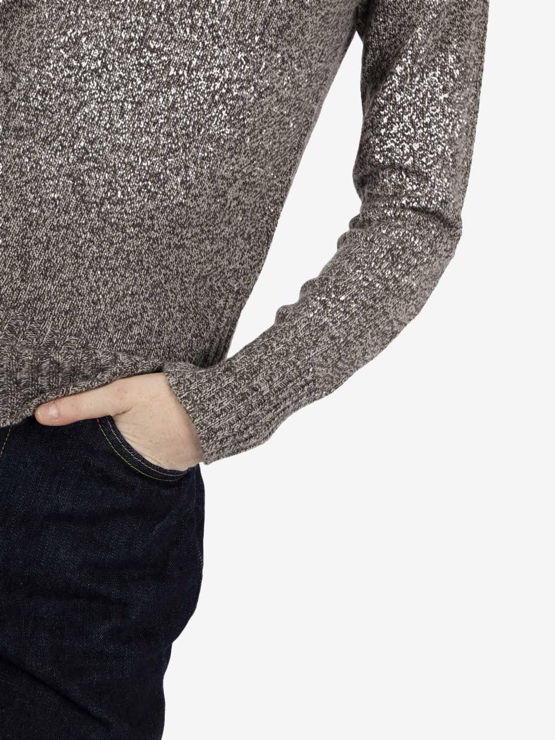 Maglione lurex moro
