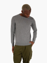 Felted cashmere blend sweater